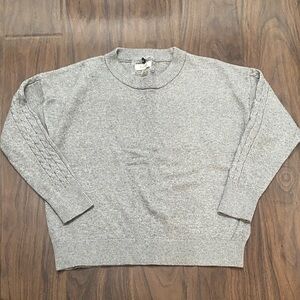 Cupio Gray Knit Sweater